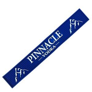 Pinnacle Vodka Blue Rubber Bar Mat Spill Rail Mat